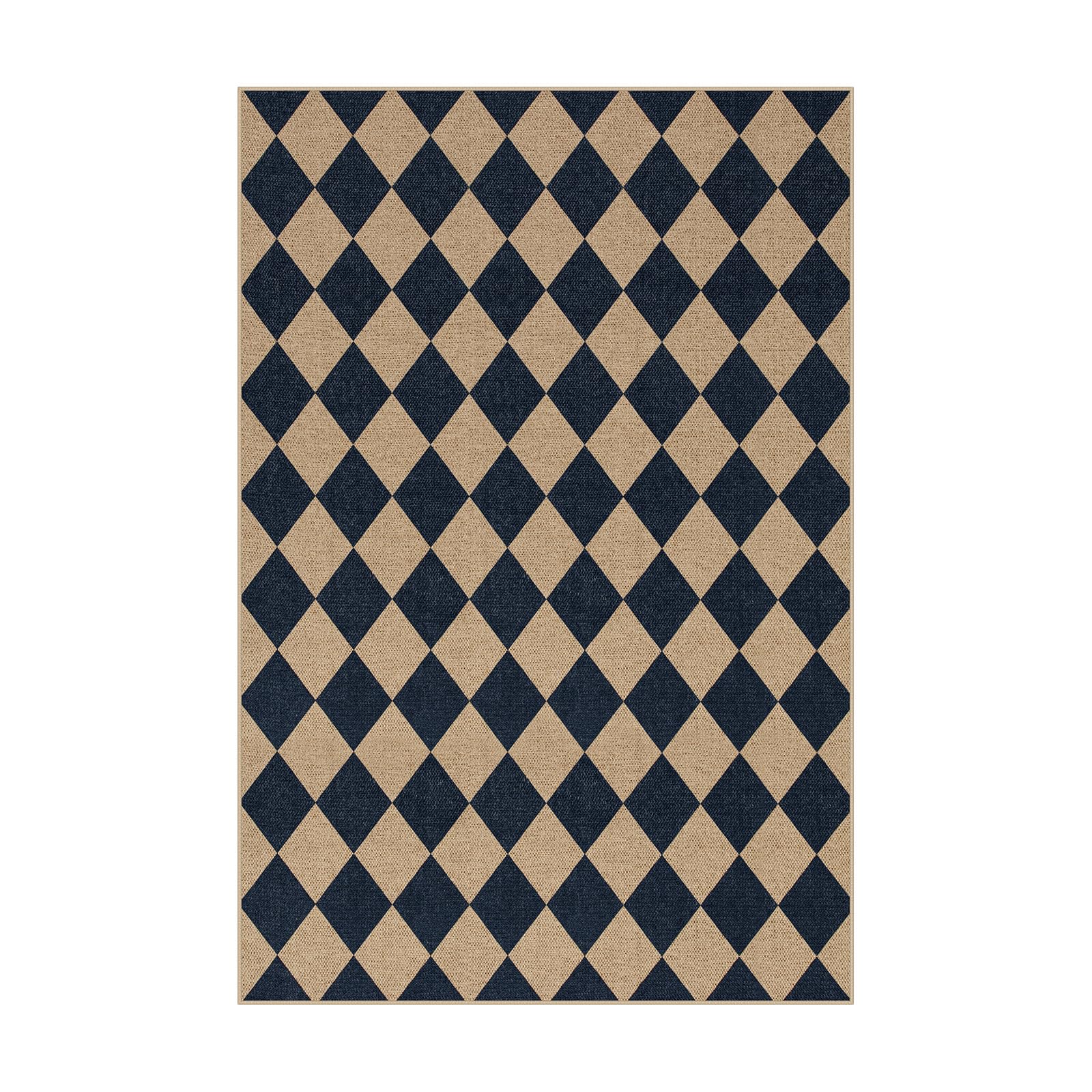 Lahome Colette rug ships compactly and unrolls with minimal creases.
