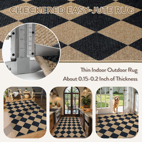 Lahome Colette rug highlights machine-washable detail for easy cleaning