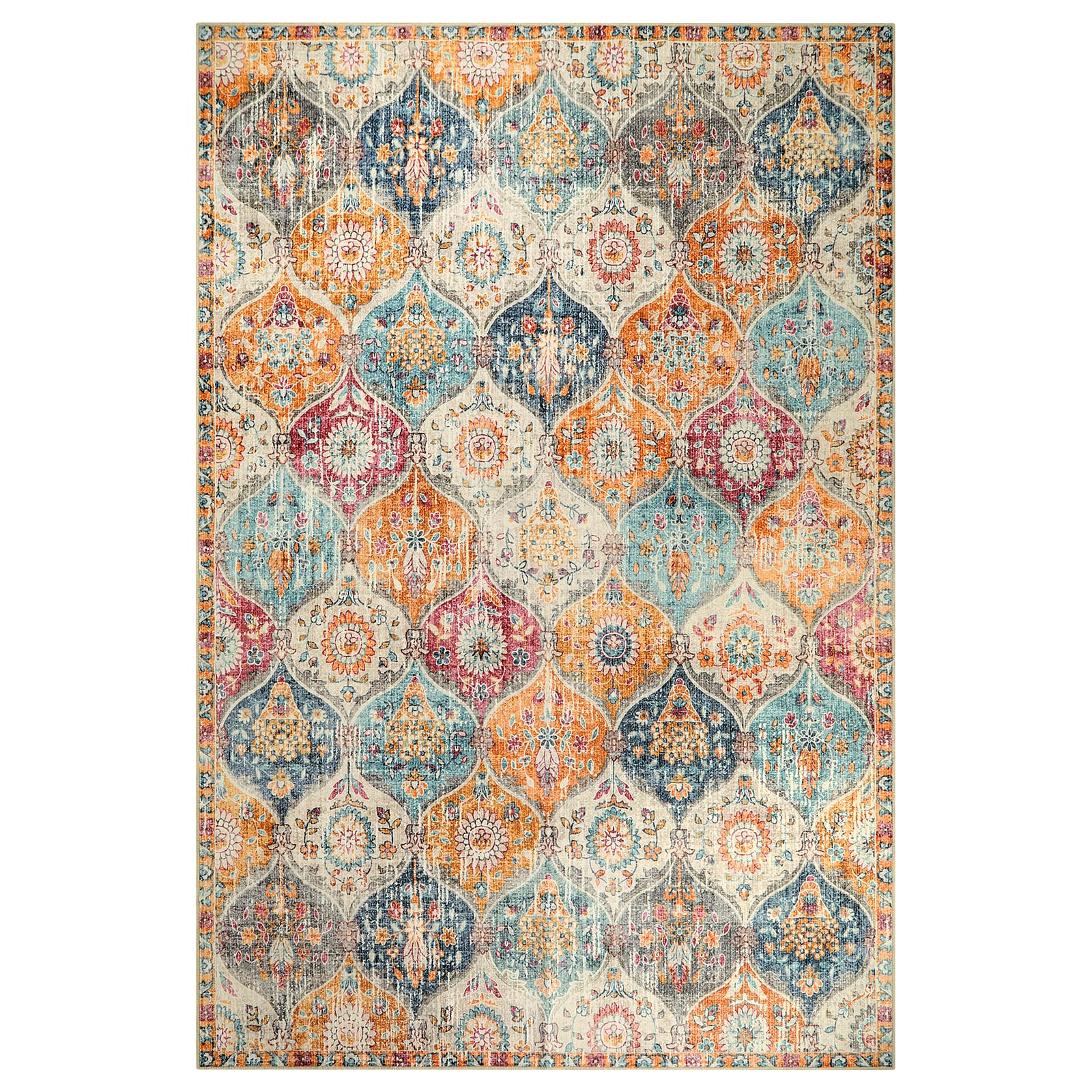 Lahome Elise rug suits hallways with slim profile and quiet underfoot.