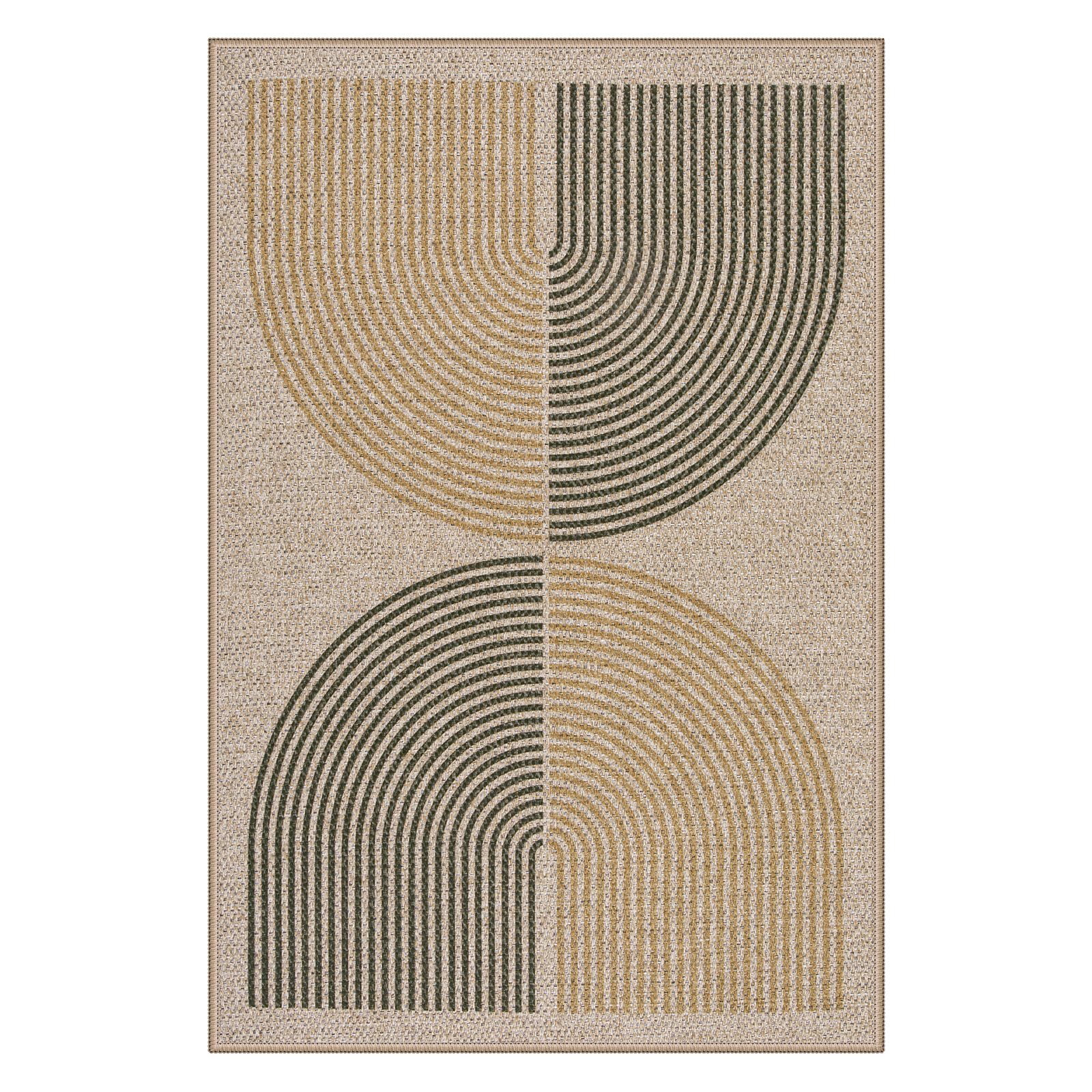 Lahome Enfys Rainbow rug suited for entryways and living spaces with modern flair.