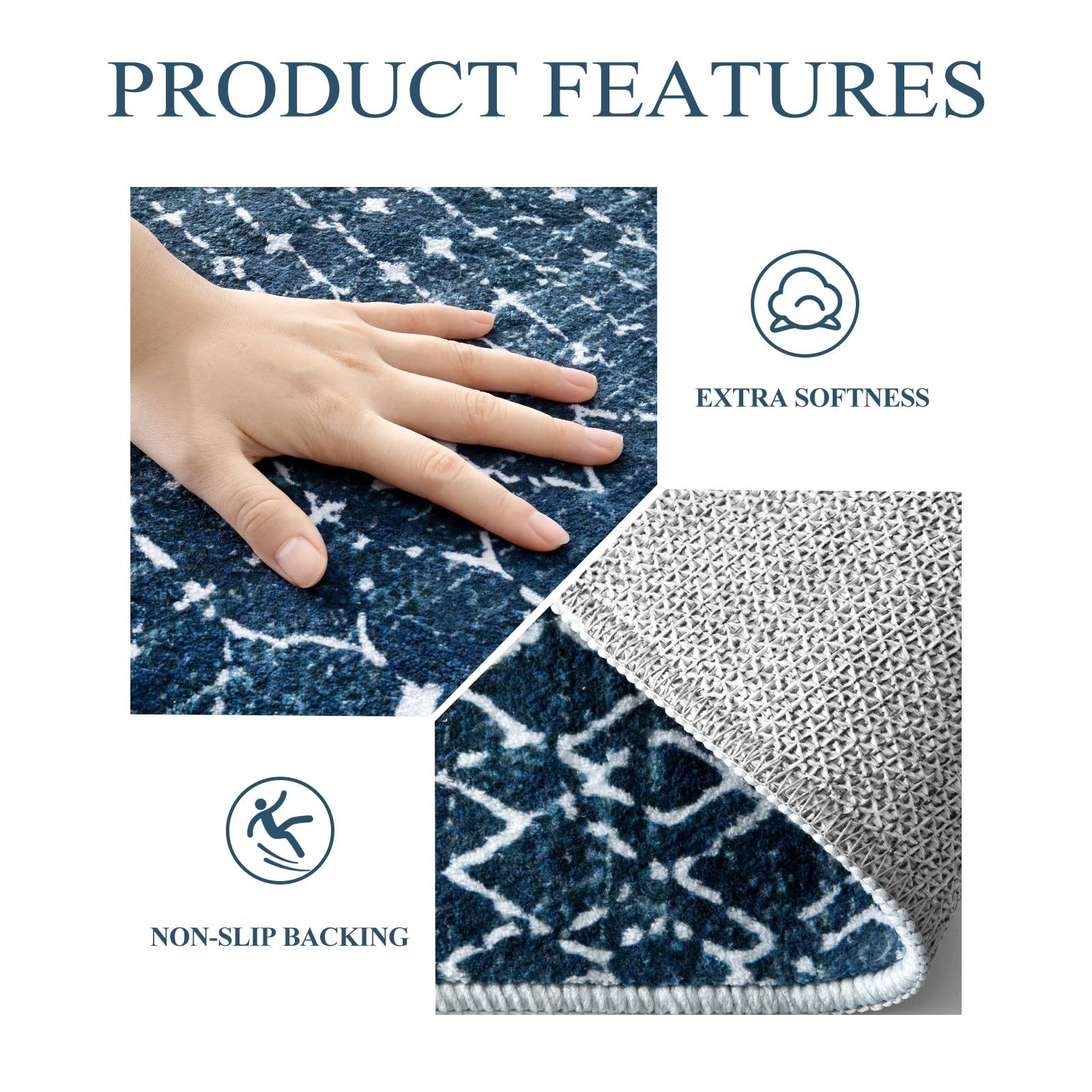 Lahome machine-washable texture enables easy care.