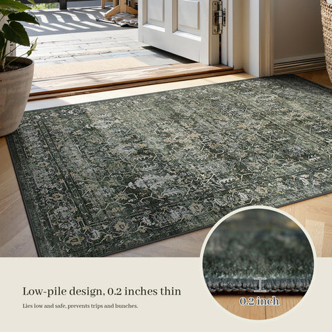 Lahome Margot rug pet-friendly design with low pile for paws