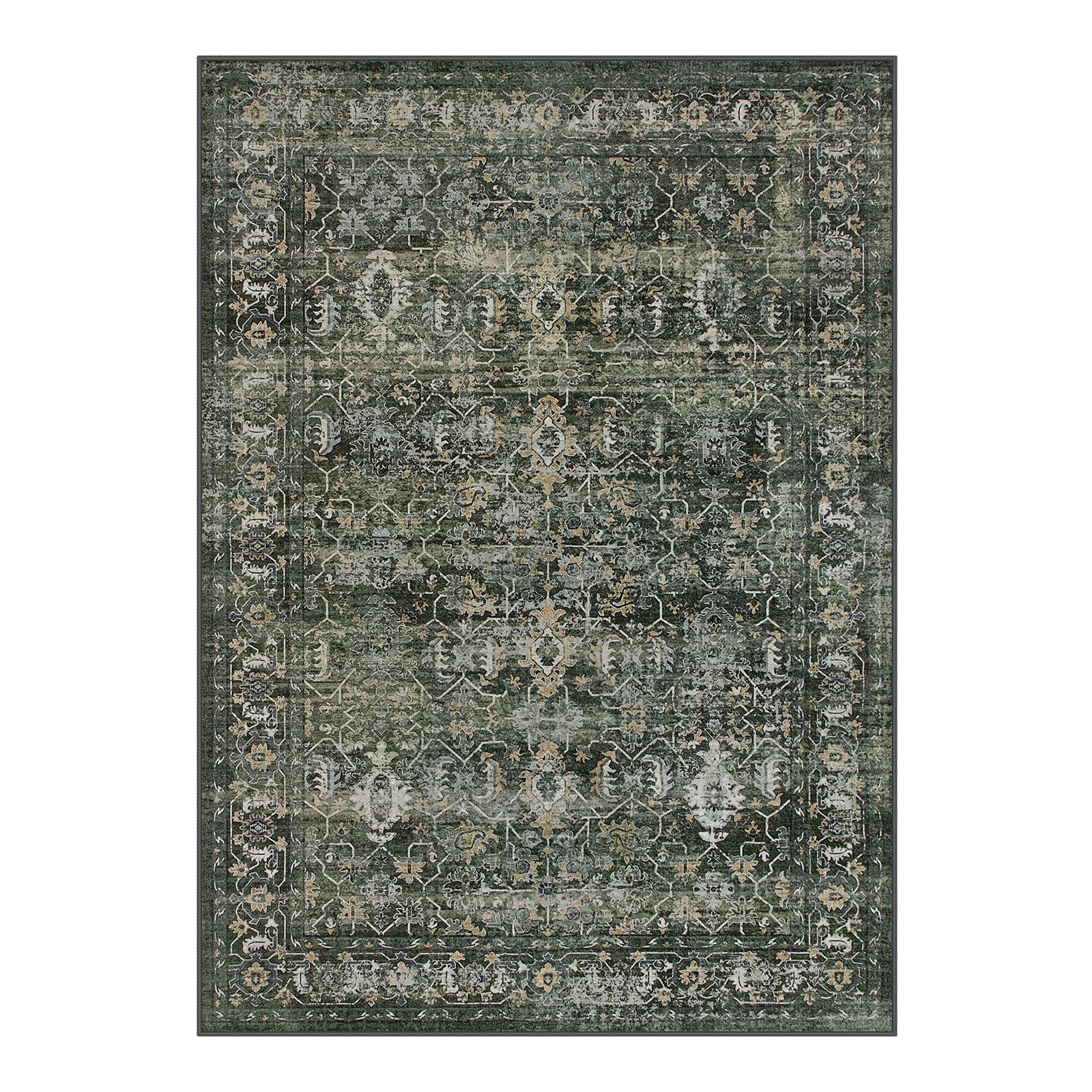 Lahome Margot 5x7 green rug blends style and practicality.