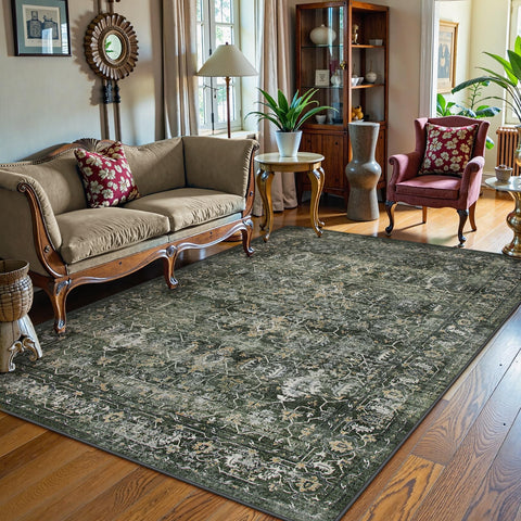 Lahome Margot rug anchors entryways and dining areas with warmth.