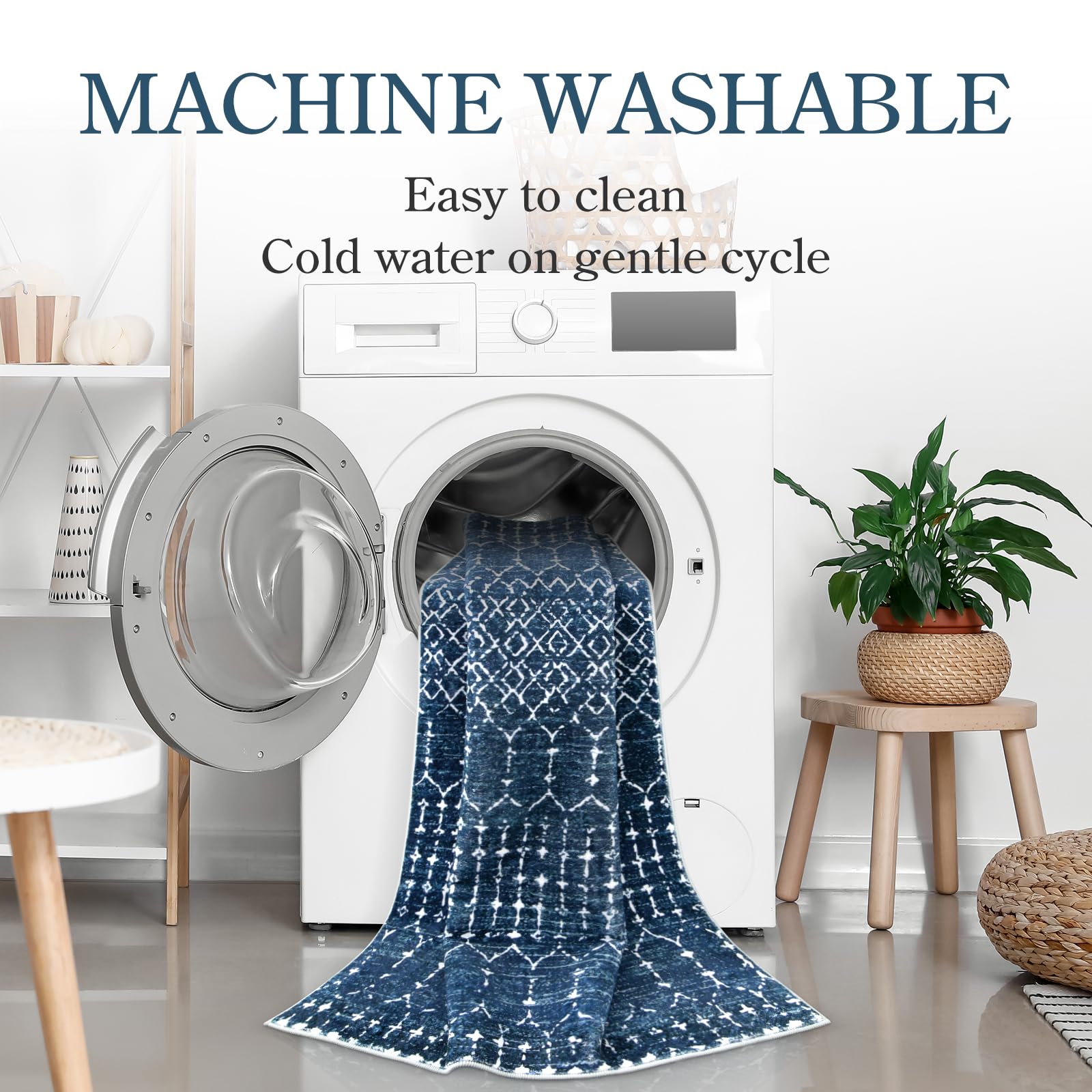 Lahome soft velvety surface for plush living room comfort.