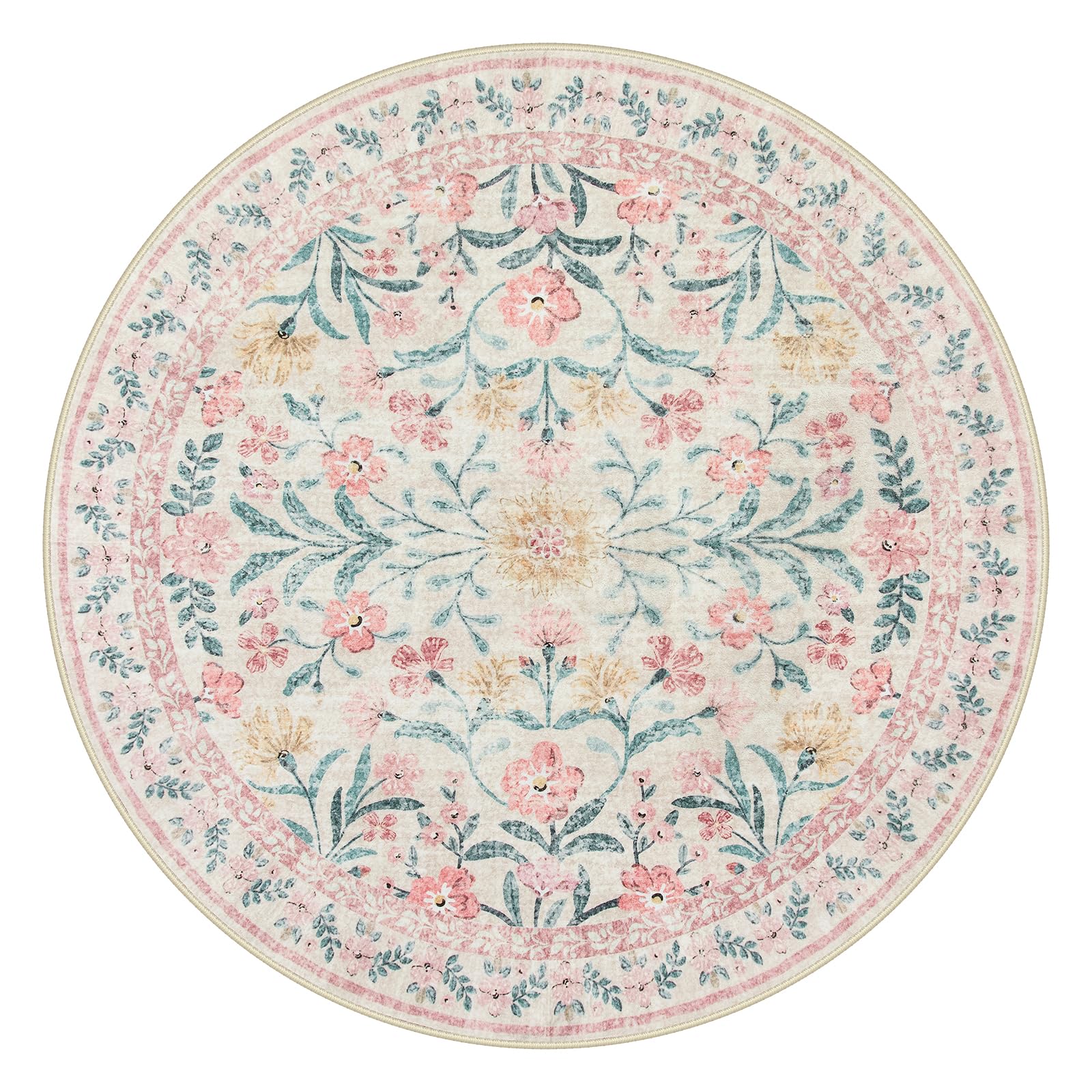 Lahome Sylvie low-pile texture feels gentle underfoot.
