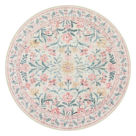 Lahome Sylvie low-pile texture feels gentle underfoot.