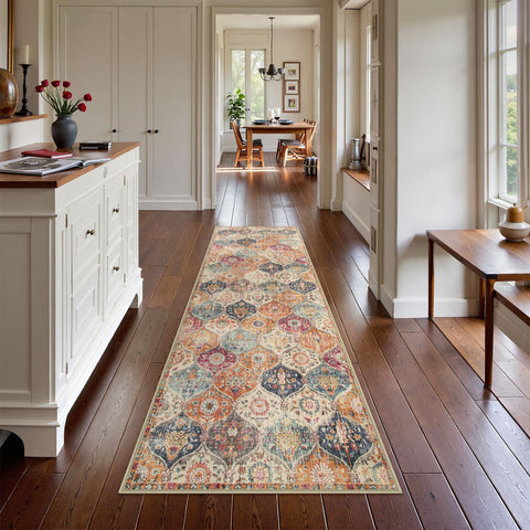 Lahome ultra-thin entryway placement shows seamless clearance under doors and furniture.