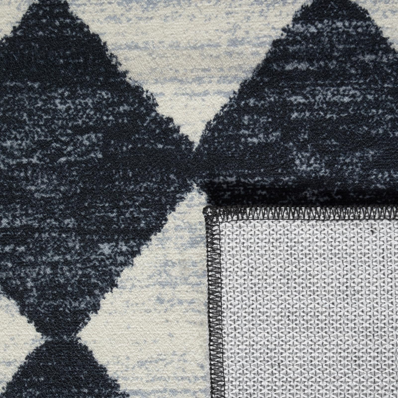 Lahome Zelie stain-resistant fabric closeup reveals easy cleaning routines.