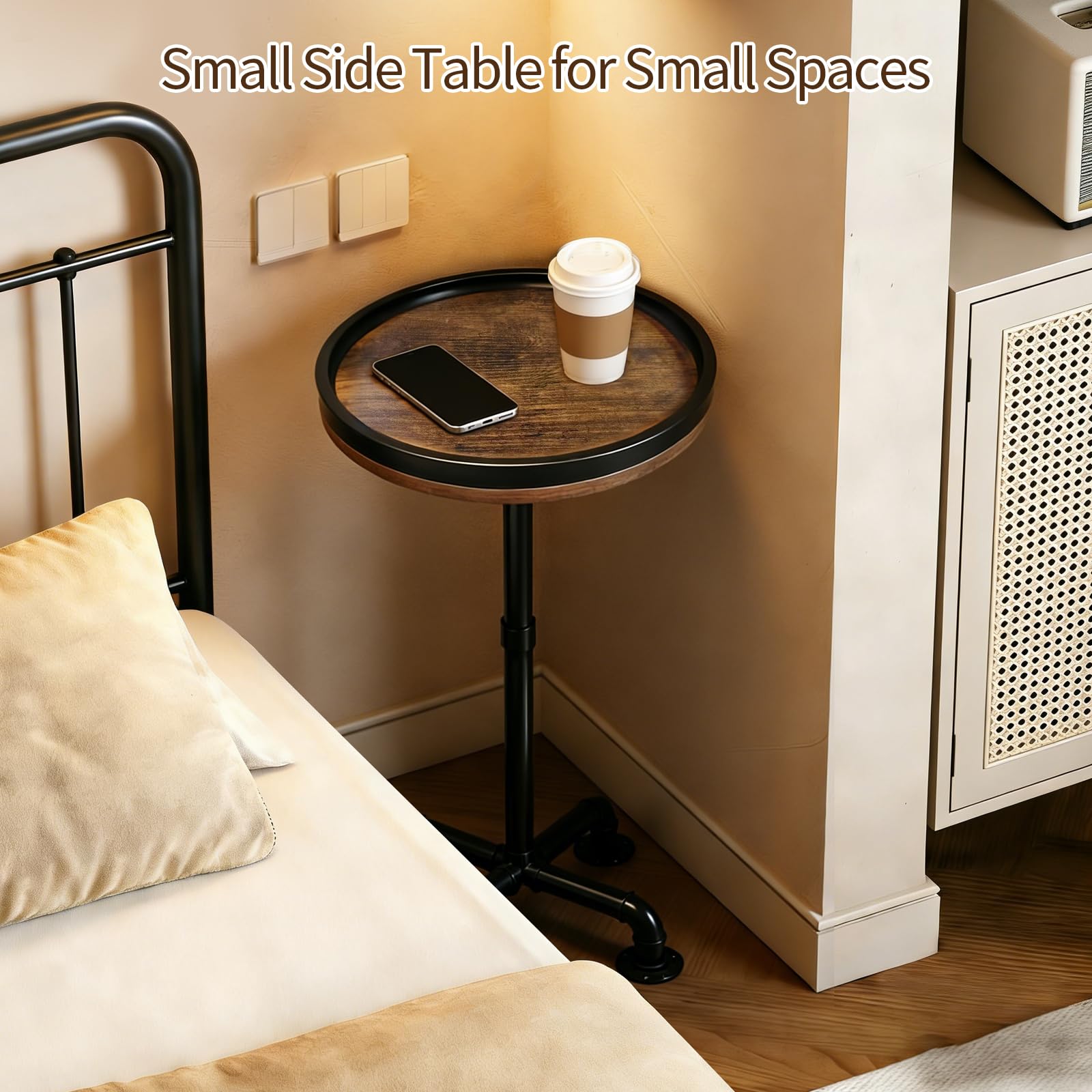 Laiduoleoe round-top features a protective iron ring to prevent spills.