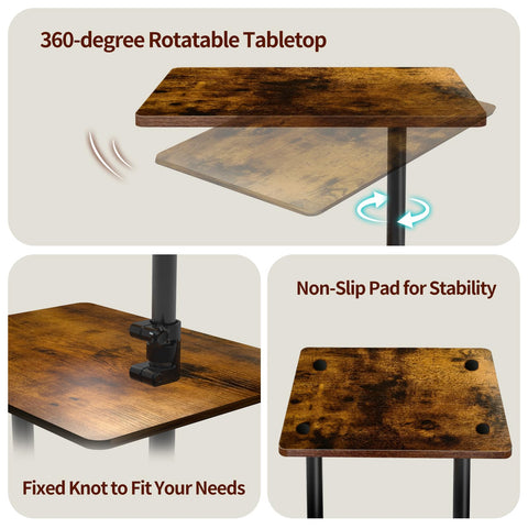 LAIDUOLEOE three-tier design adds compact storage in living spaces.