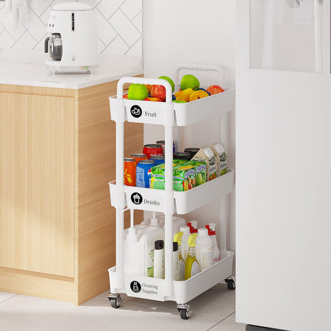 Laiensia 3-Tier Cart easy installation in minutes.