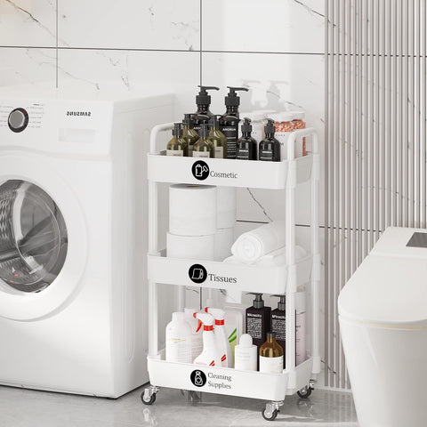 Laiensia 3-Tier Cart multifunctional design for kitchen and beyond.