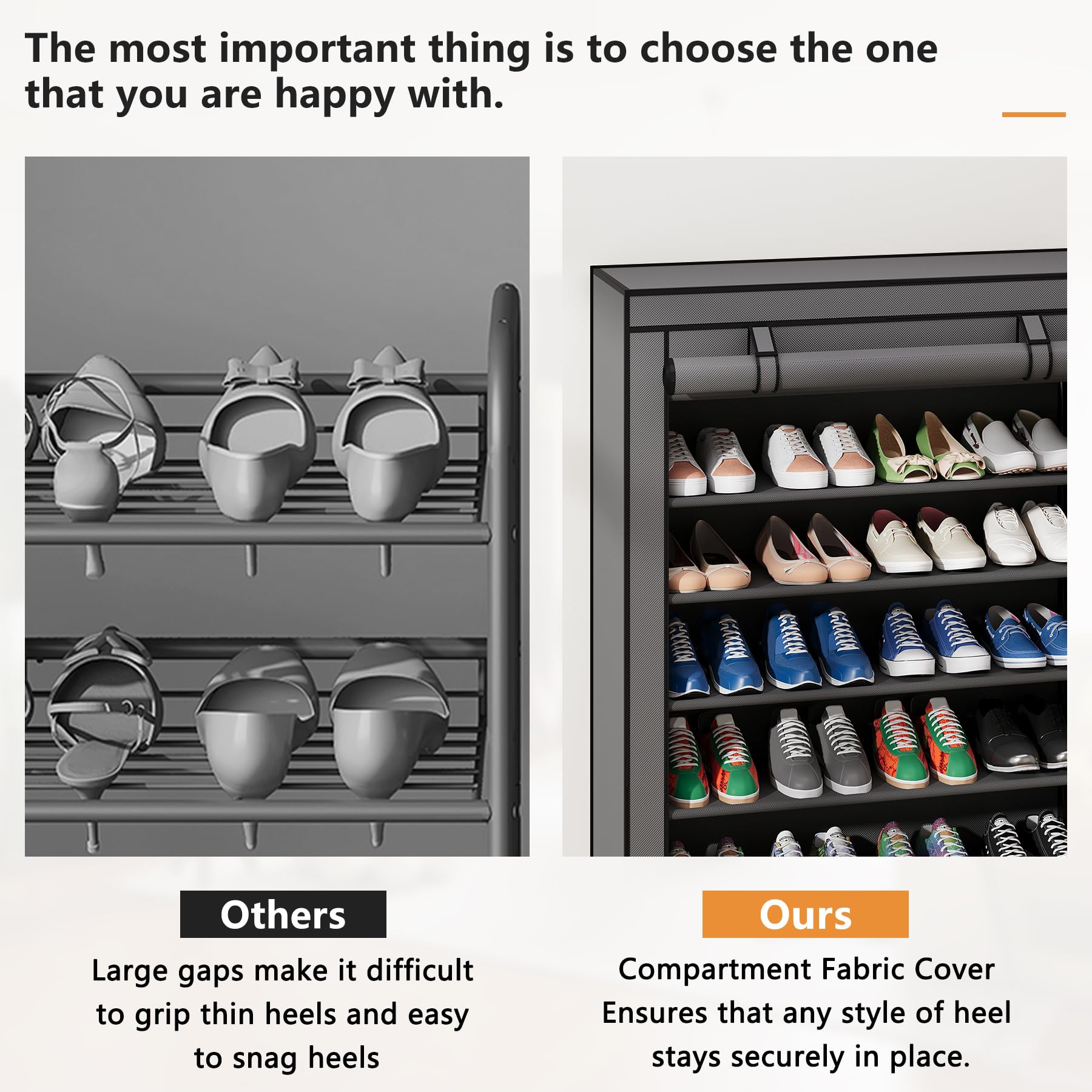 Laiensia rack demonstrates adjustable height to fit long boots