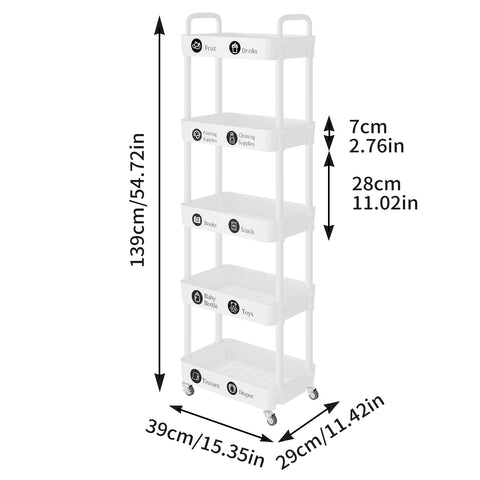 Laiensia easy-install cart ready in minutes.