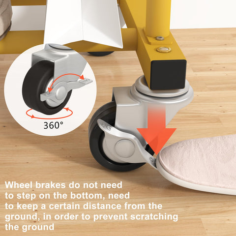 Laiensia garment rack includes clear instructions for quick assembly.