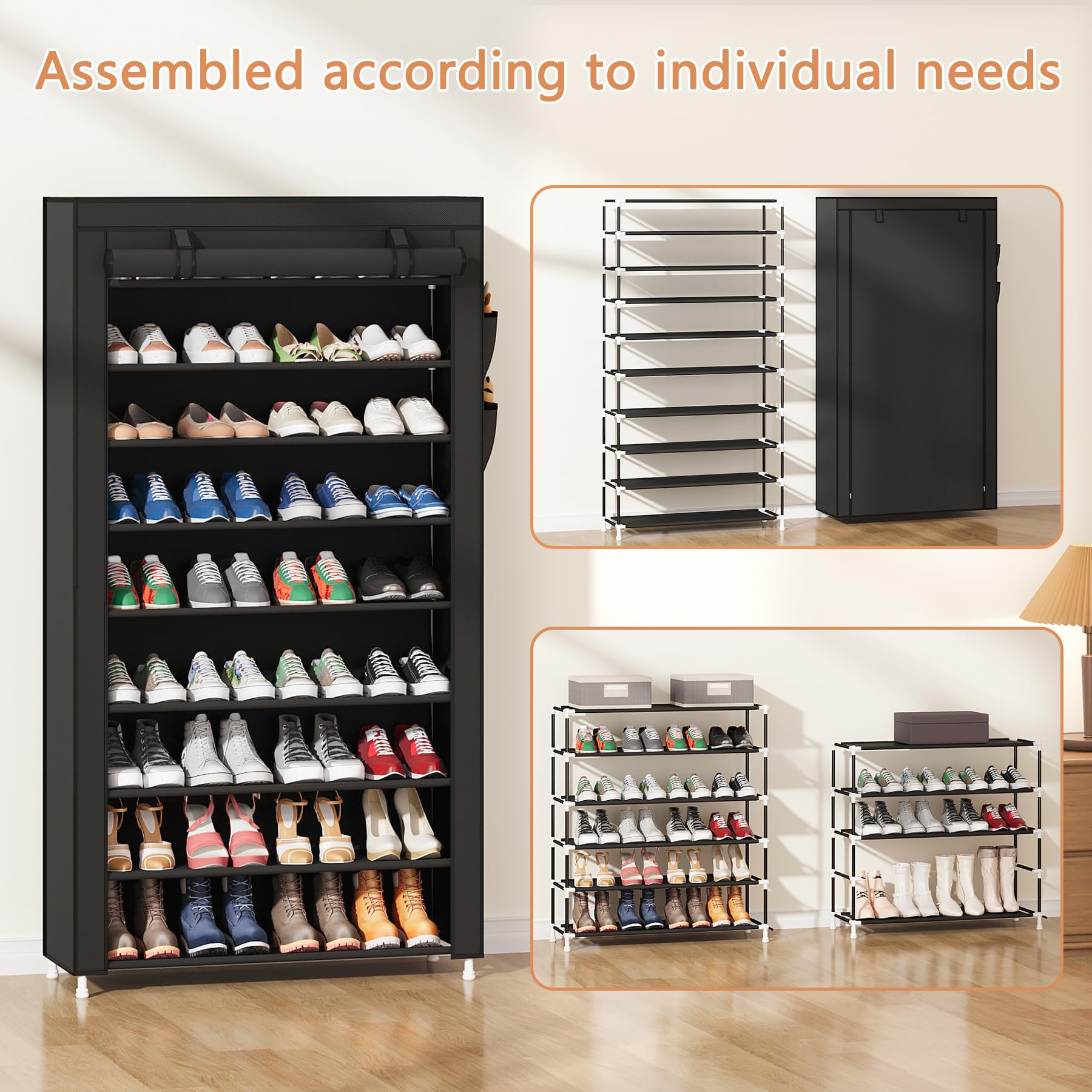 Laiensia tool-free assembly lets you set up quickly.