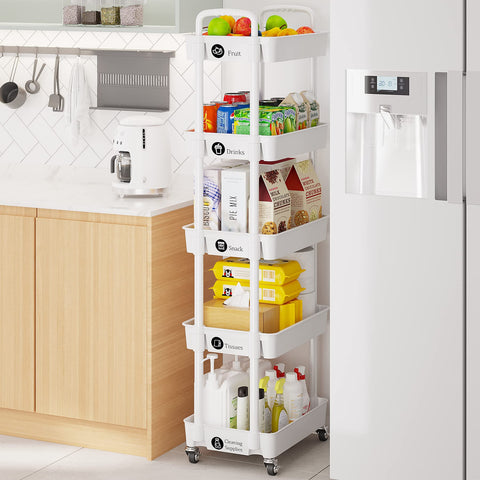 Laiensia versatile cart ideal for pantry, laundry, or office.