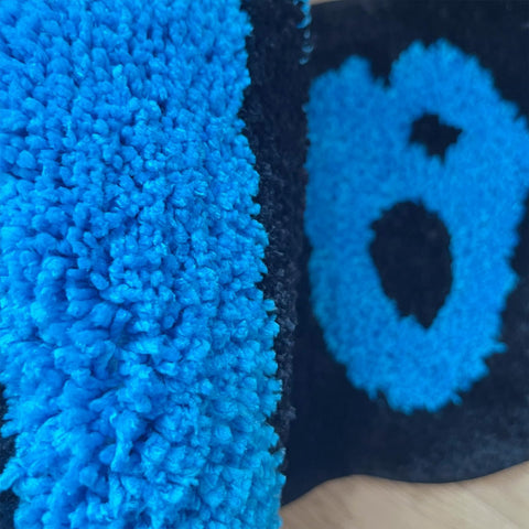 LAKEA Cookies Rug shows soft plush texture for cozy living spaces