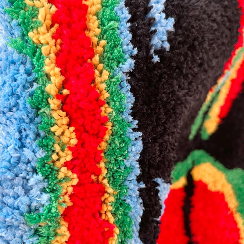 LAKEA easy-care rug cleans easily with vacuuming or spot cleaning.
