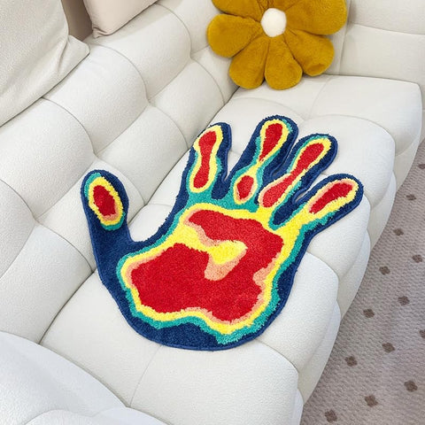LAKEA plush tufted texture offers cozy underfoot comfort