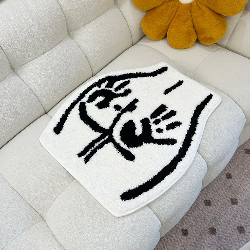 LAKEA Sexy Bathroom Tufted Rug is easy to clean and built to last