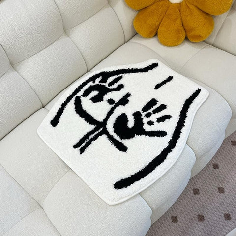 LAKEA Sexy Bathroom Tufted Rug is easy to clean and built to last