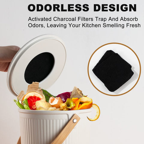 LALASTAR compact 1-gallon design sits neatly on the counter.