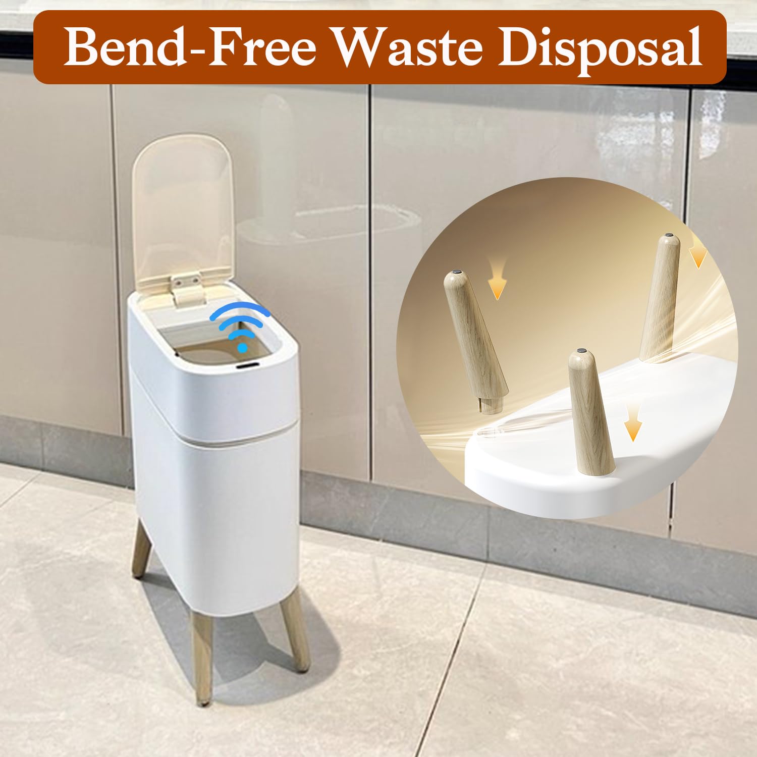 LALASTAR raised-legs design for easy disposal and cleaning