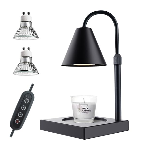 LALISU Candle Warmer Lamp bedside light for a calming bedtime routine.