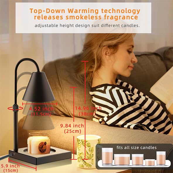 LALISU Candle Warmer Lamp metal base designed for durable daily use.