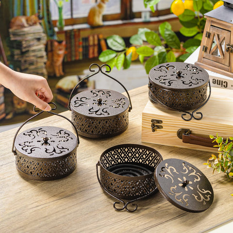 Lallisa portable burner for camping and indoor use.
