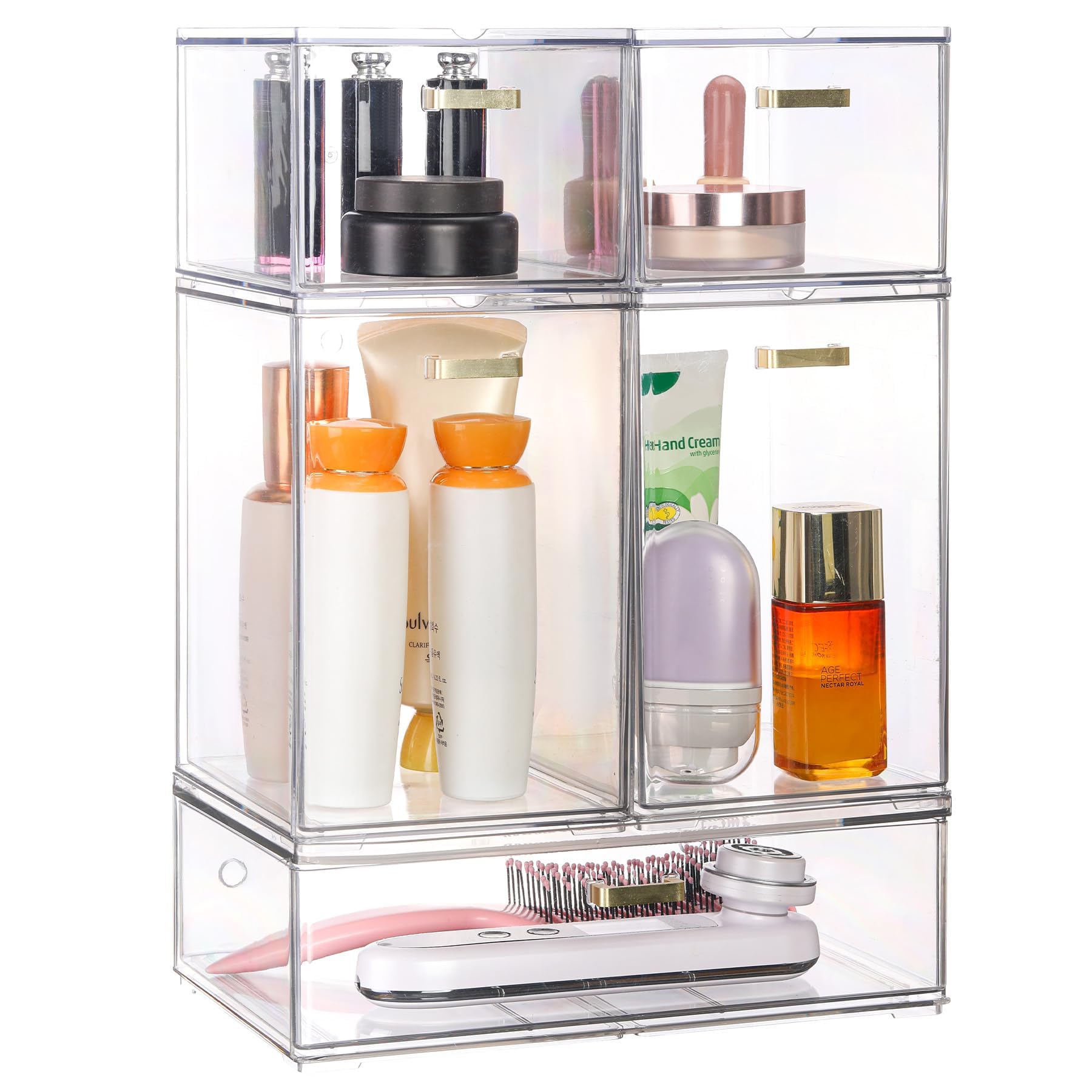 LALOBLUE stackable design saves vertical space in small rooms.
