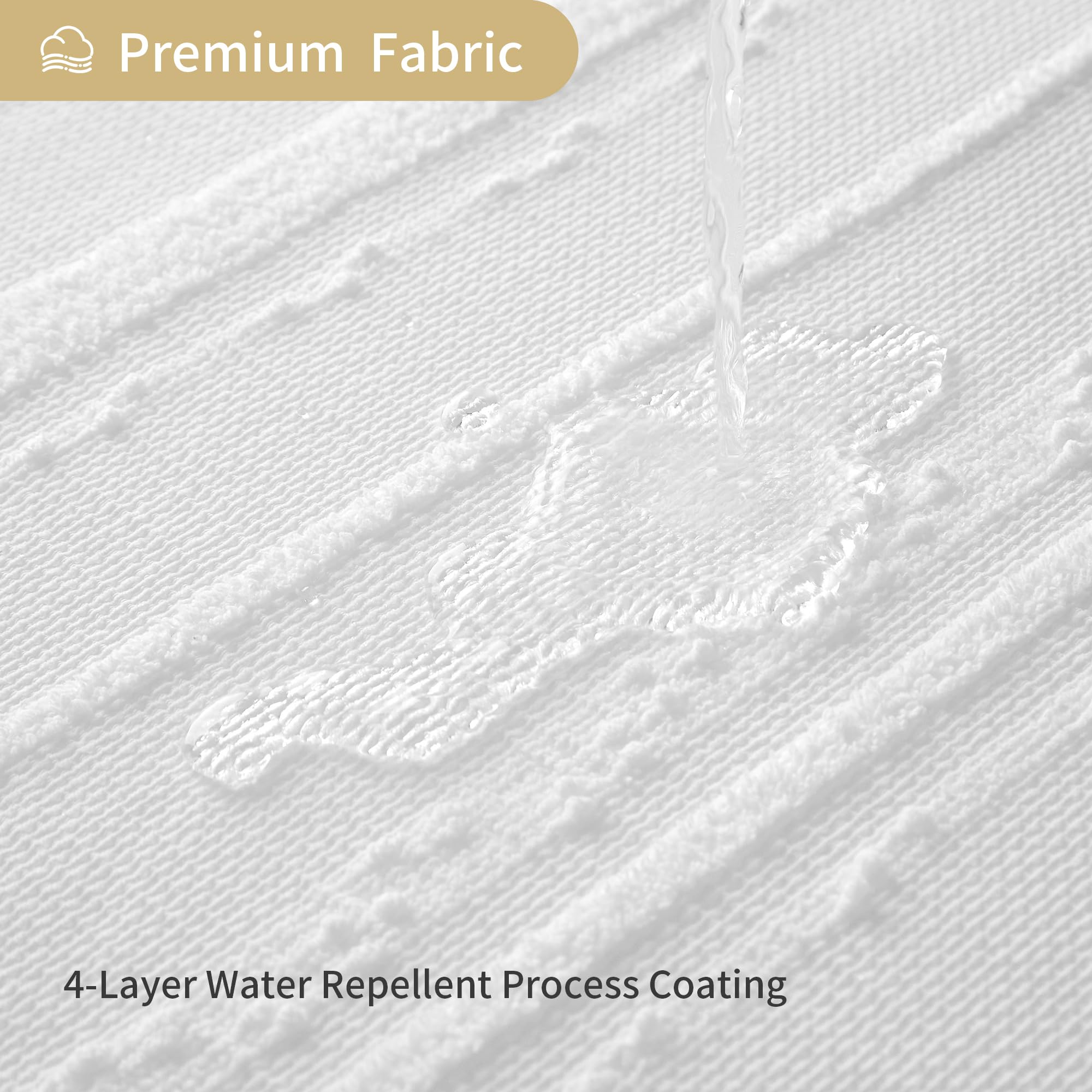 Lameirose machine washable curtain for easy, quick cleaning
