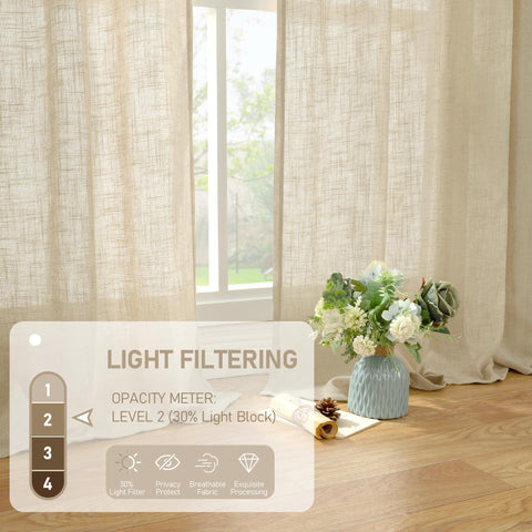LAMIT linen texture fabric detail highlights organic weave and character.