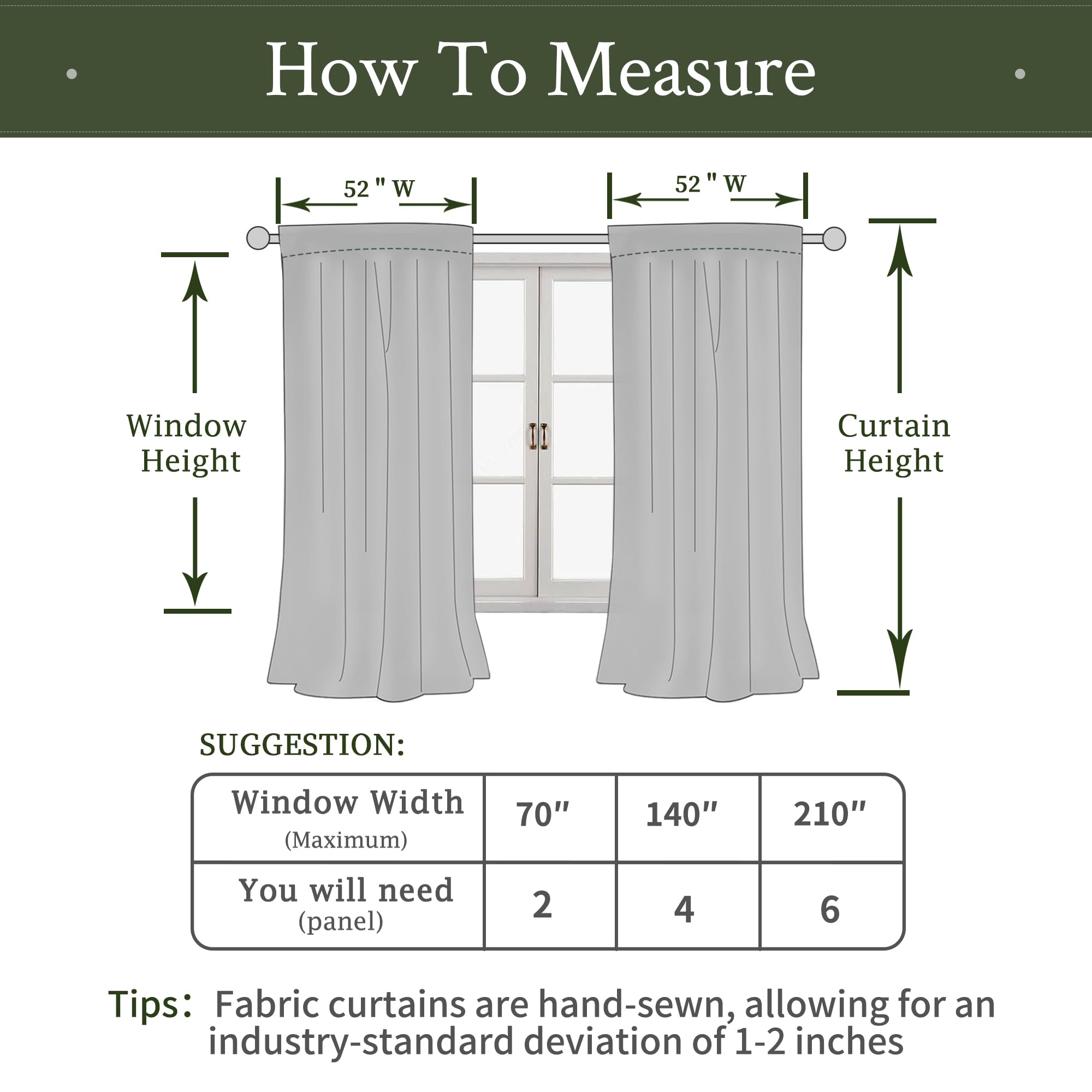 LAMIT curtains create a quieter room by dampening outside noise.