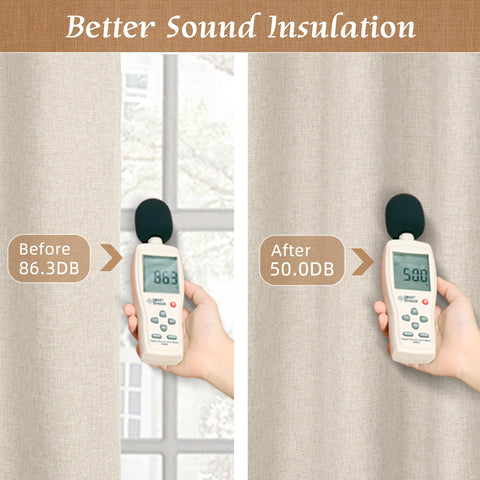 LAMIT privacy-focused window treatment for living room