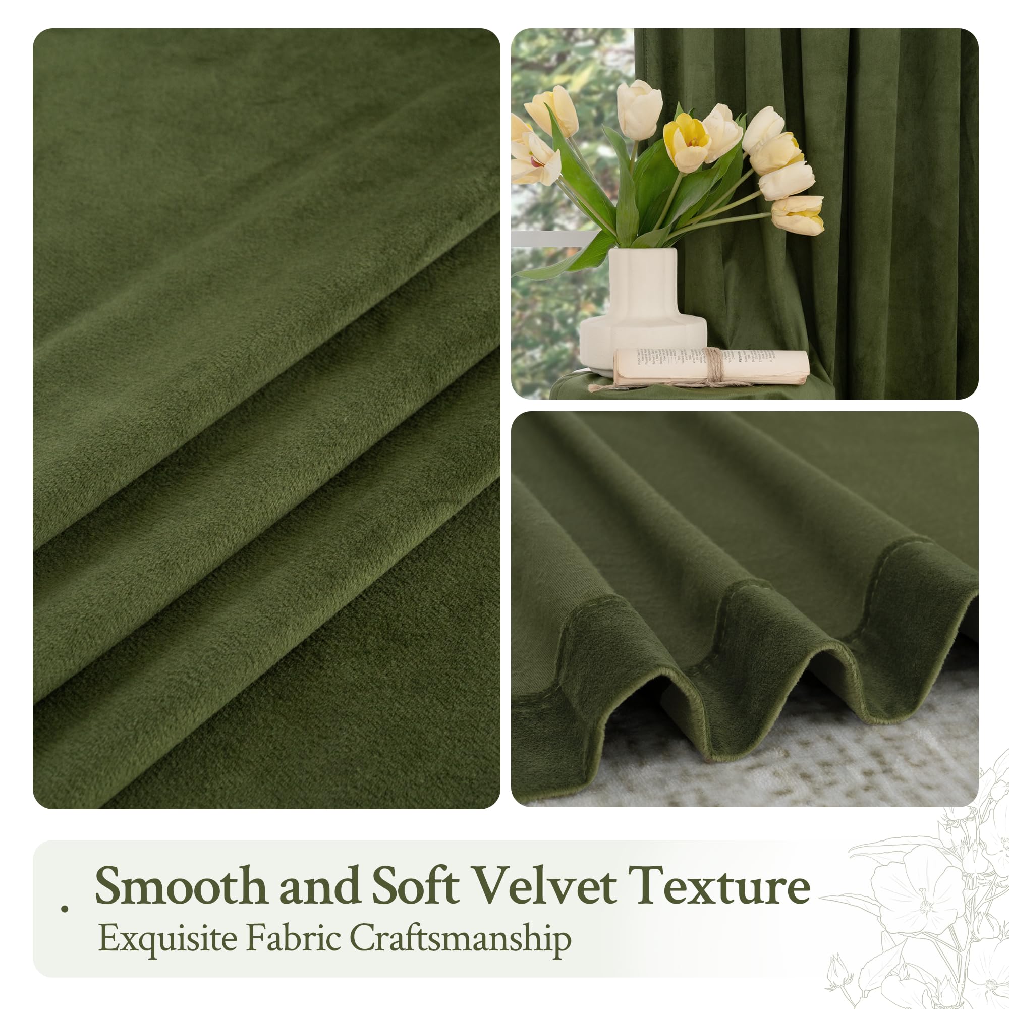LAMIT Curtains are machine washable for easy care and long-lasting beauty