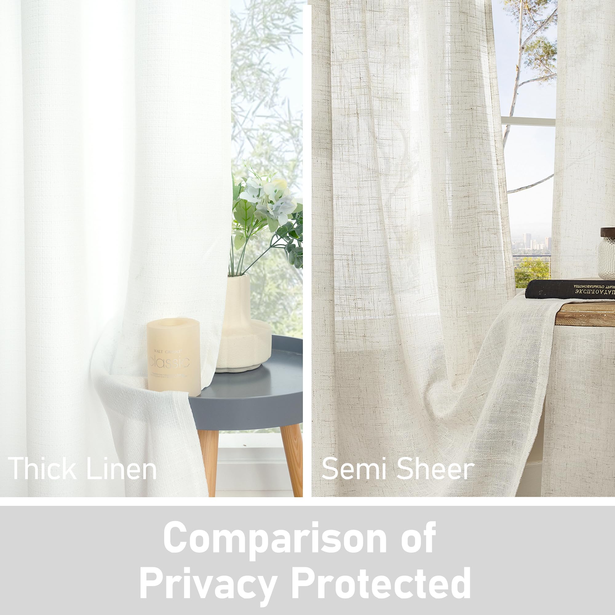 LAMIT curtains add casual chic texture to home decor and windows.