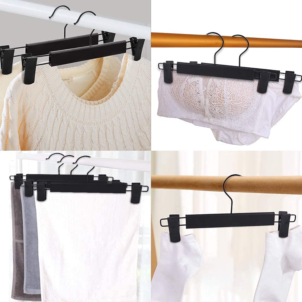 Lamitocs all-clothing-ready hangers for pants and skirts.