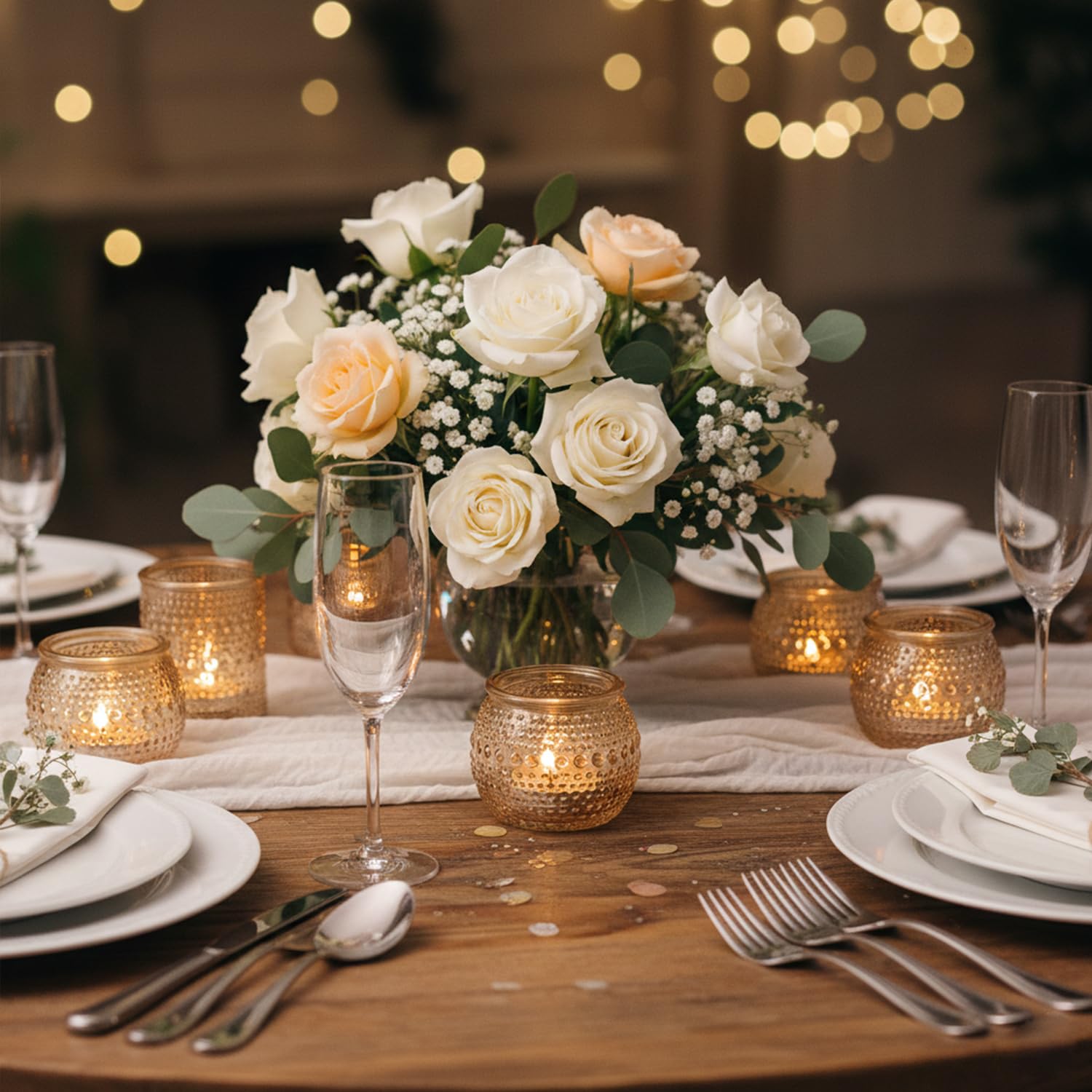 LAMORGIFT premium tea light holders arrive gift-ready for celebrations