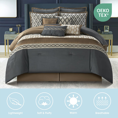 LANCO Modern Lifestyle jacquard geometric pattern close up showing texture.