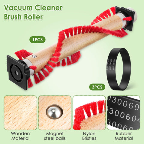 Landhoow vacuum parts kit with 1 roller and 3 belts for quick repairs