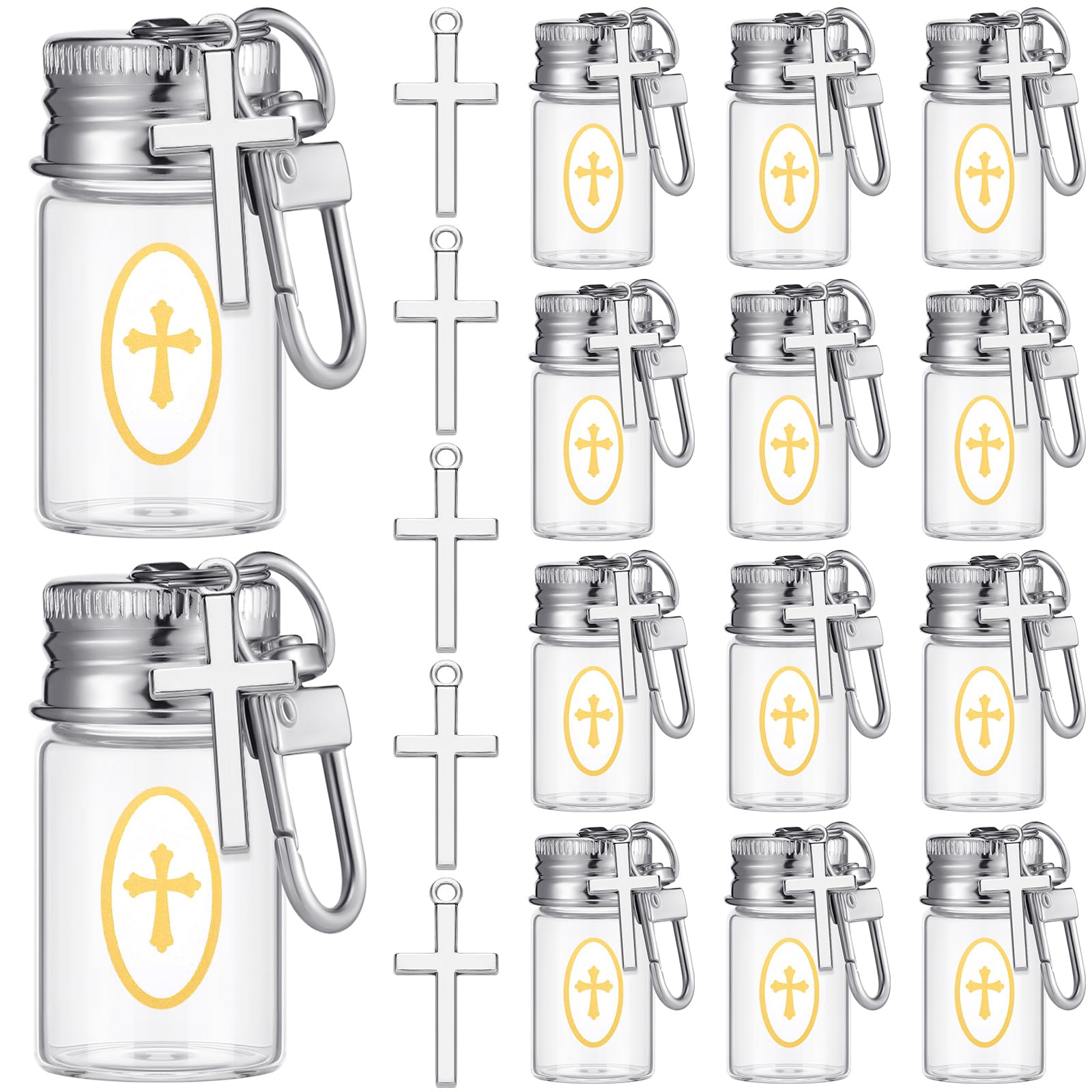 Landical 30-set holy water bottles ready for ceremony favors