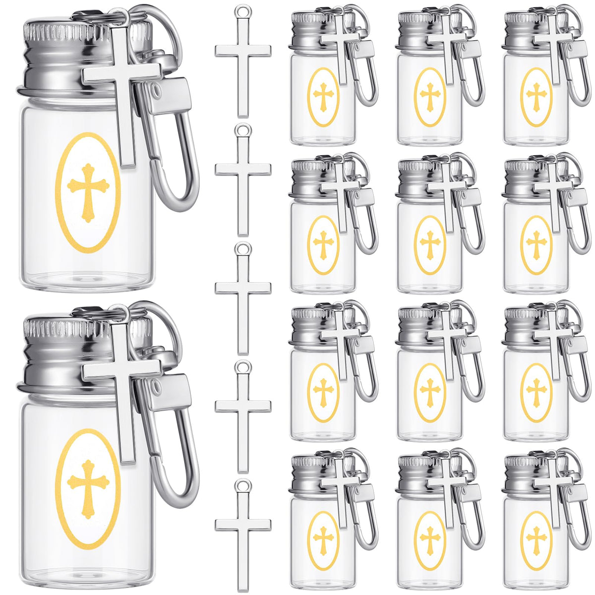 Landical 30-set holy water bottles ready for ceremony favors
