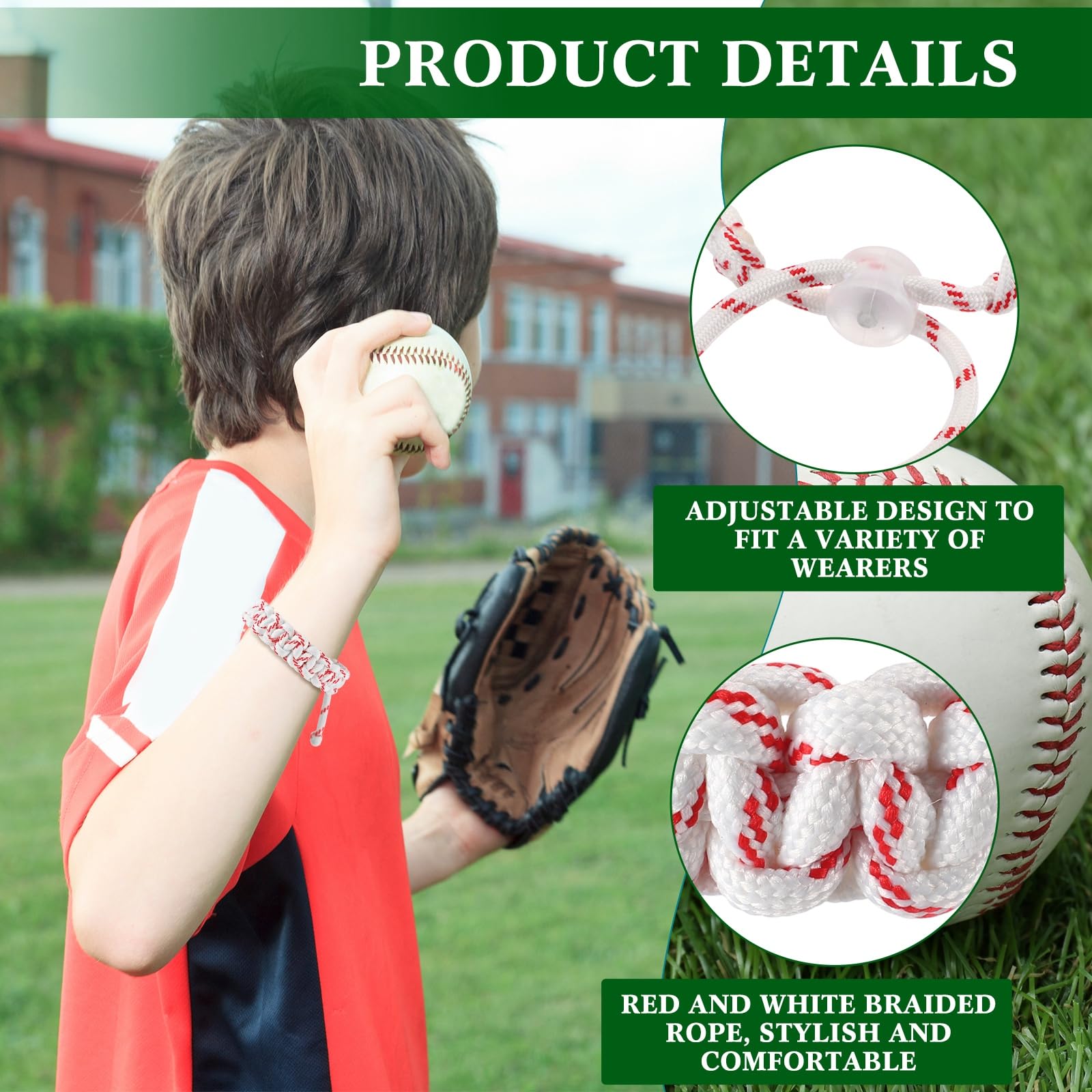 Landical adjustable wrist bracelet shows flexible fit for 7–9 inches