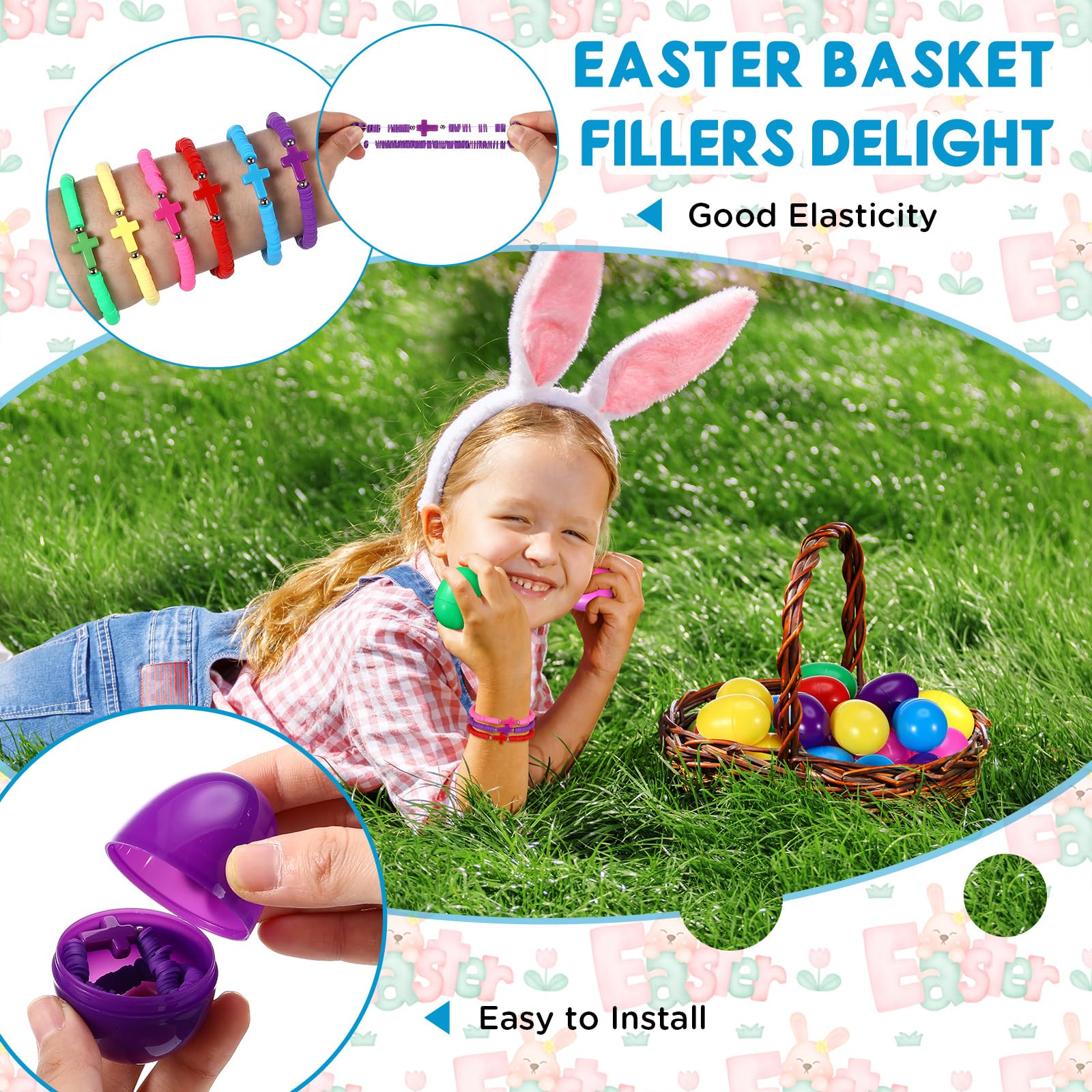 Landical Easter basket fillers arranged attractively, perfect for gifting and celebrations.