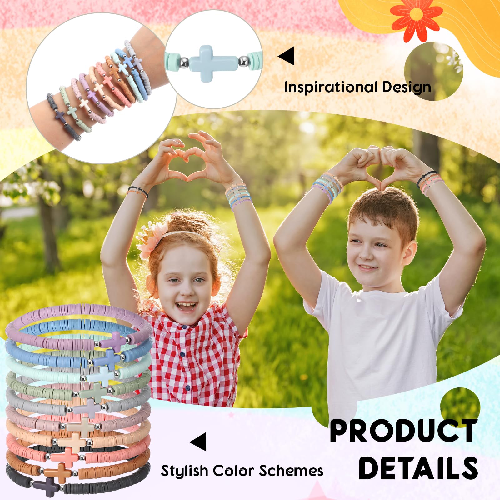 Versatile Landical Christian bracelets matching outfits for church and parties