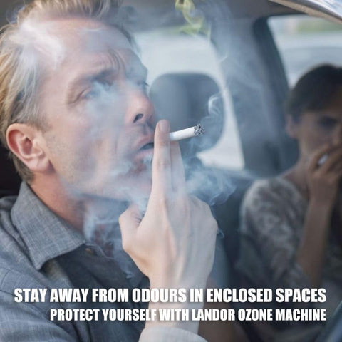  LANDNOR ozone generator in car usage for on-the-go odor control