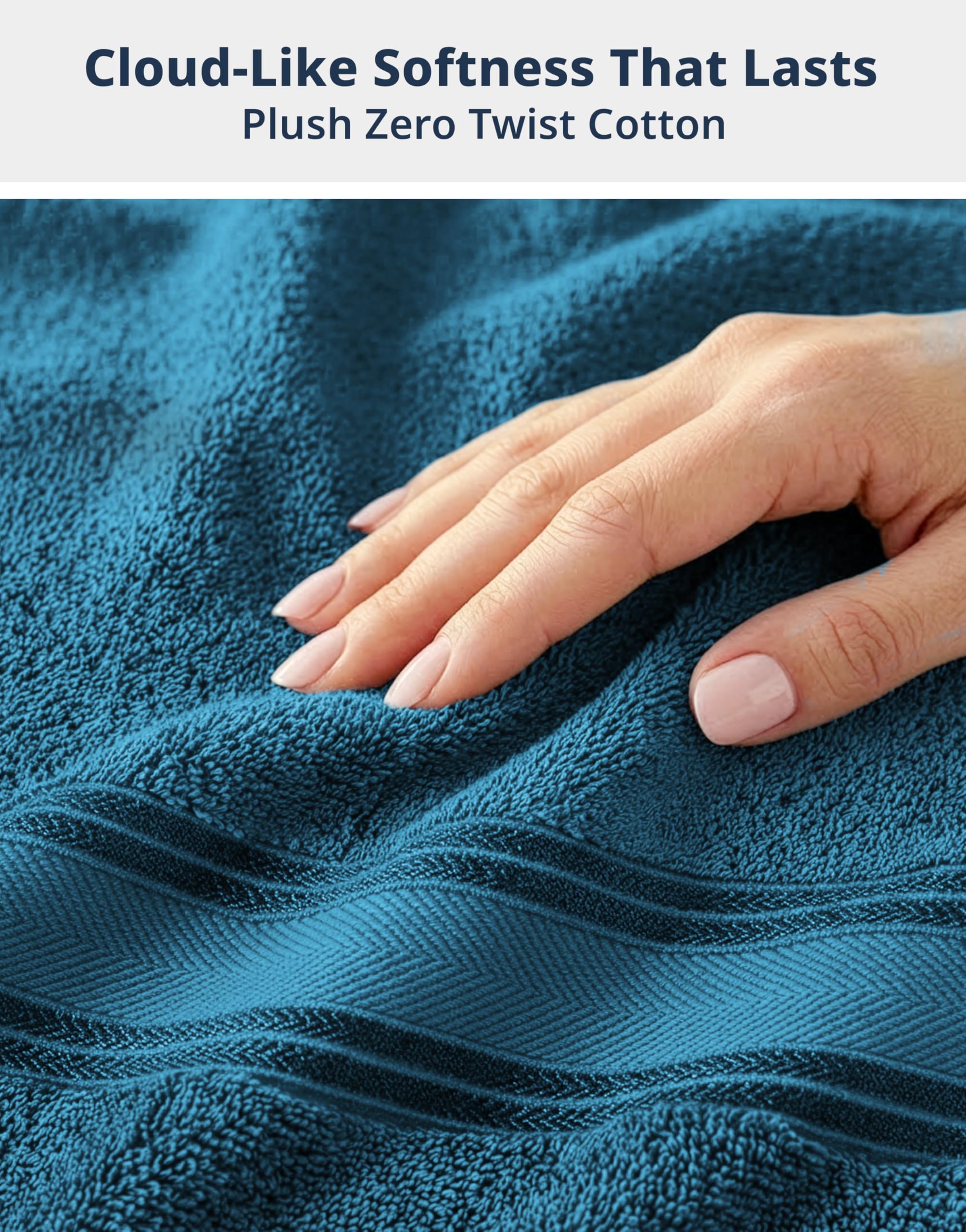 LANE LINEN bath towel 28x54 provides generous coverage.